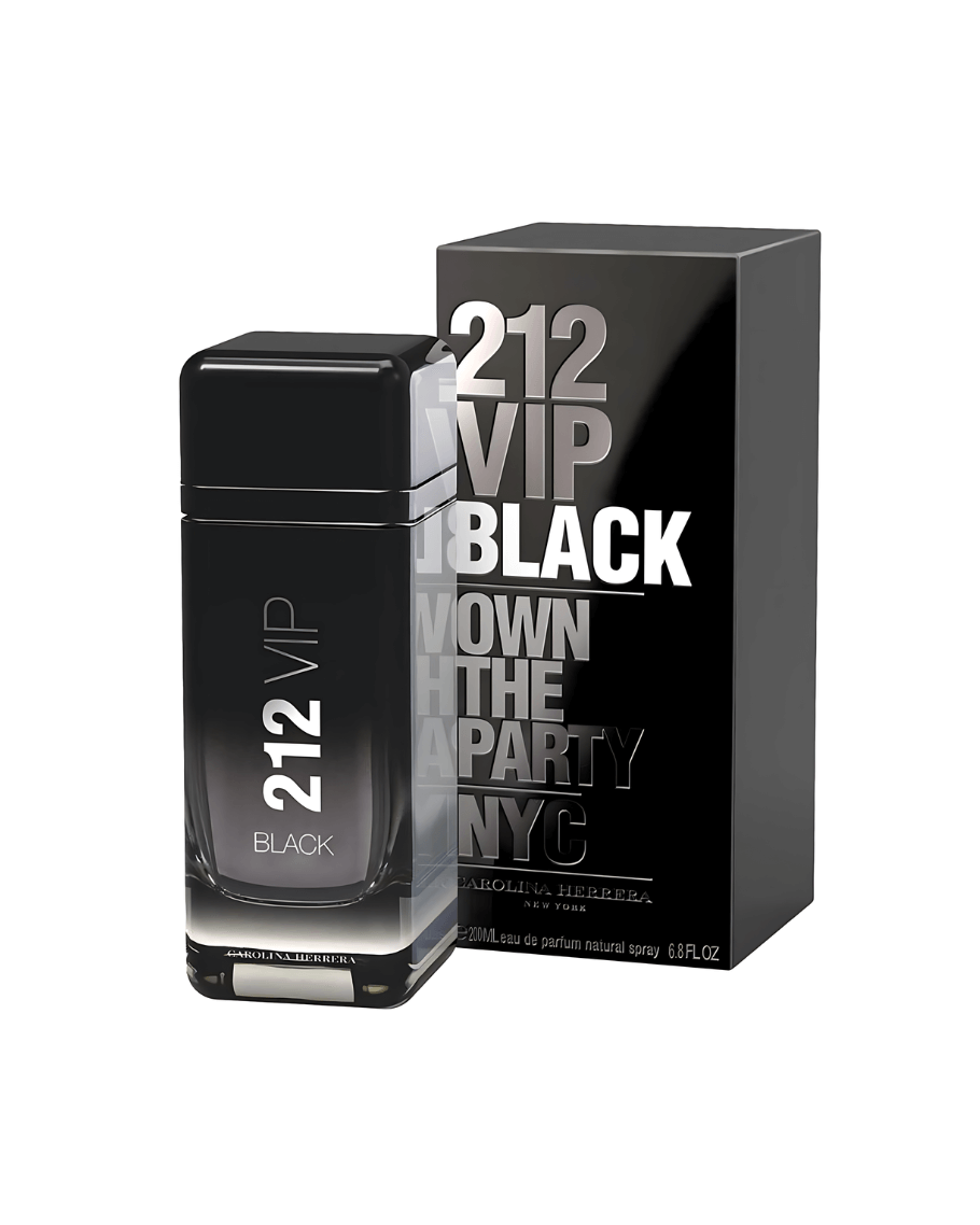 Carolina Herrera 212 Vip Black 200 ml edp hombre – Ufemme