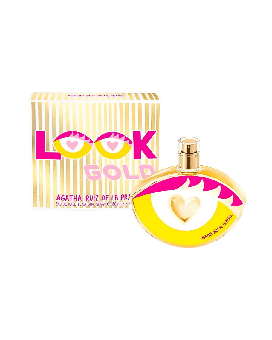 Agatha Ruiz de la Prada Look Gold 80 ml edt mujer