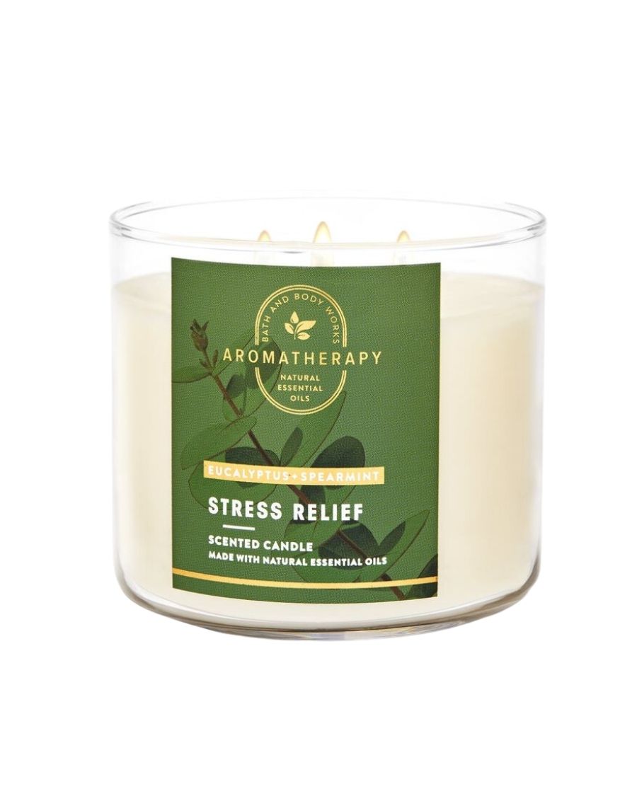 Bath & Body Works Vela Aromática Eucalyptus Spearmint 411 g - Ufemme