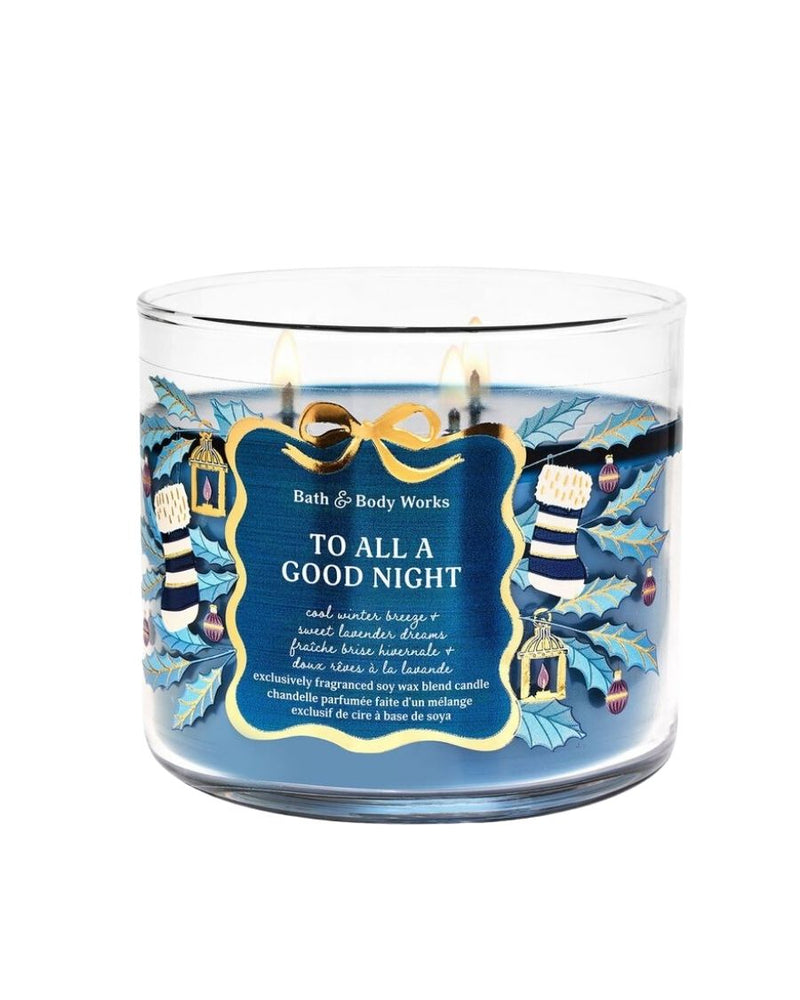 Bath & Body Works Vela Aromática To All A Good Night 411 g - Ufemme
