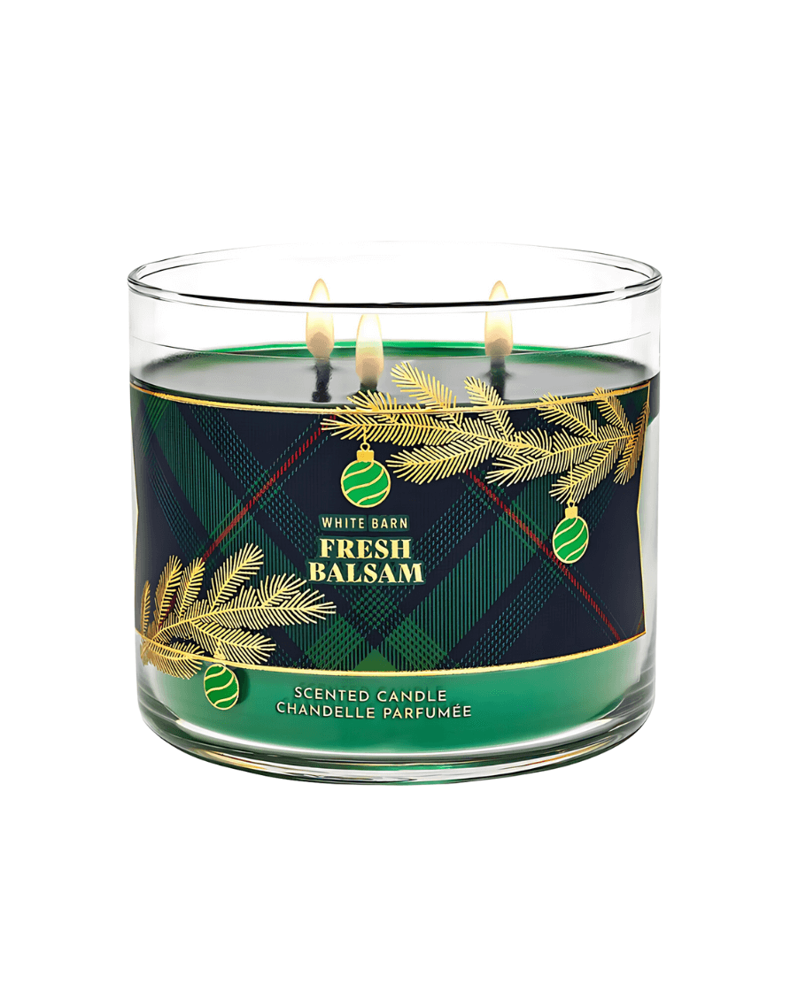 Bath & Body Works Vela Aromática Fresh Balsam 411 g - Ufemme