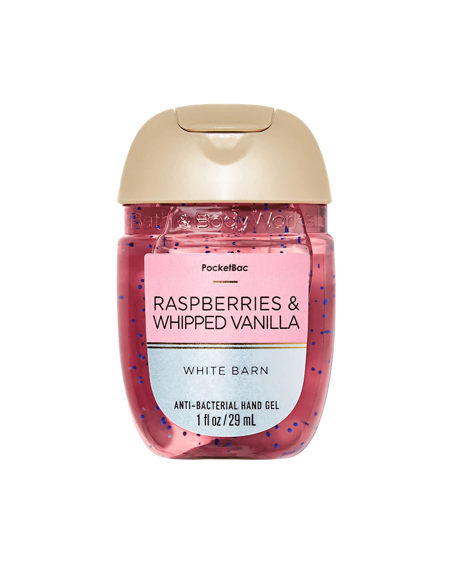 Bath & Body Works Gel Antibacterial Raspberries & Whipped Vanilla 29 ml