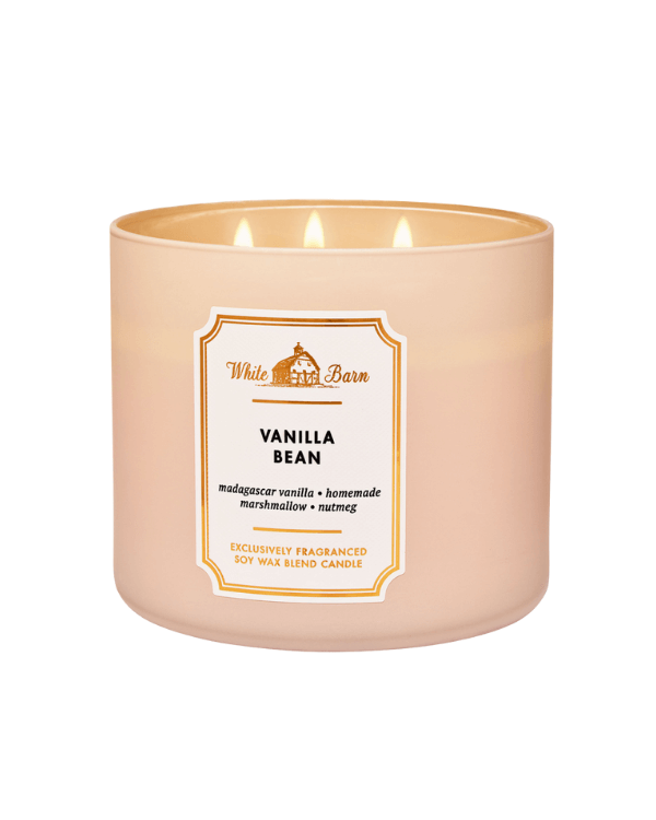 Bath & Body Works Vela Aromática Vanilla Bean 411 g - Ufemme