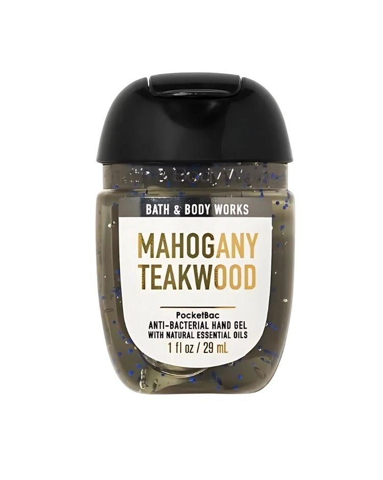 Bath & Body Works Gel Antibacterial Mahogany Teakwood 29 ml - Ufemme