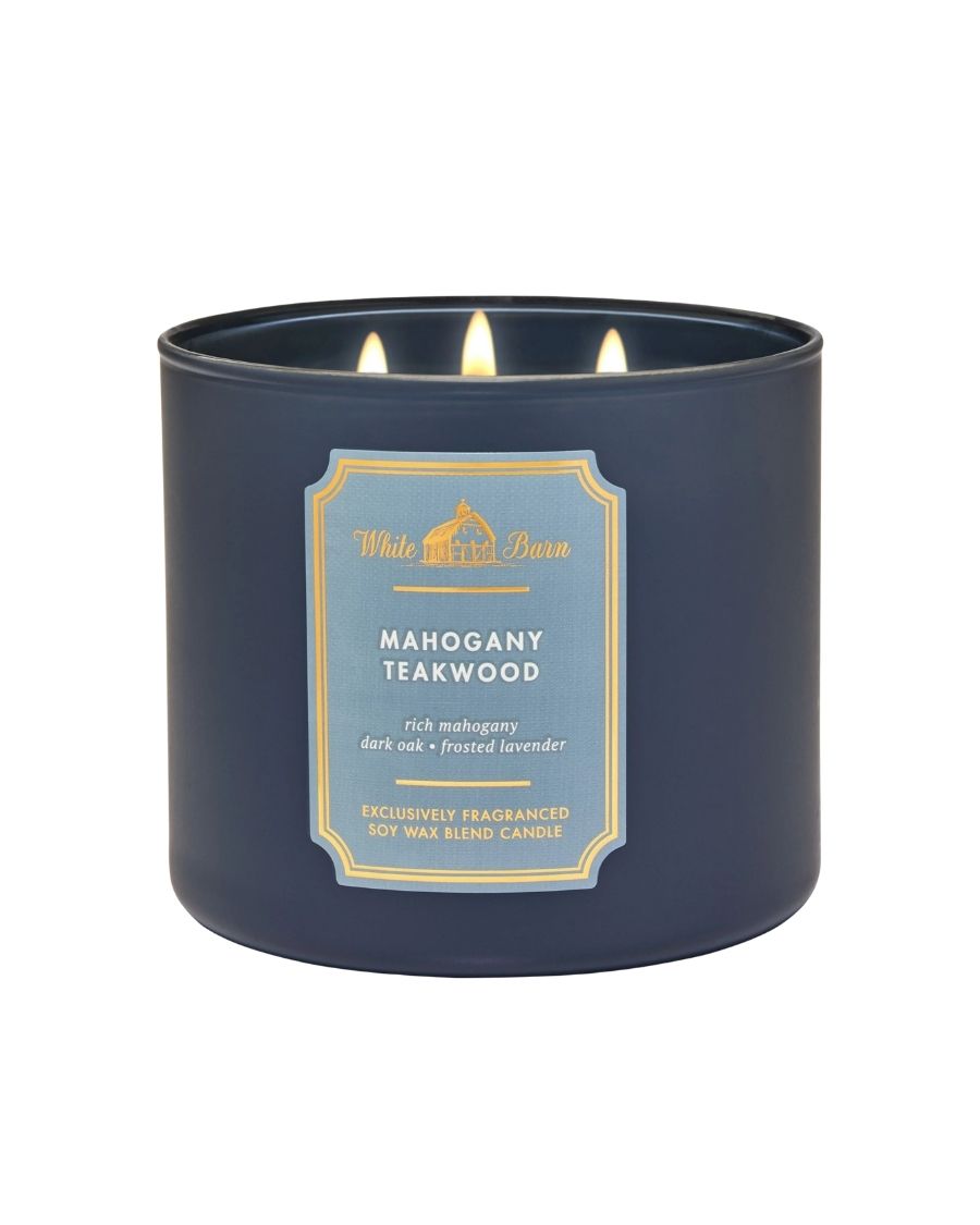 Bath & Body Works Vela Aromática Mahogany Teakwood 411 g