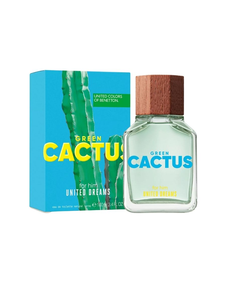 Benetton Green Cactus For Him 100 ml EDT - Ufemme