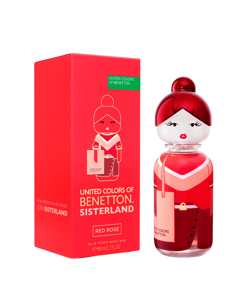 Benetton United Colors Sisterland Red Rose 80 ml edt - Ufemme