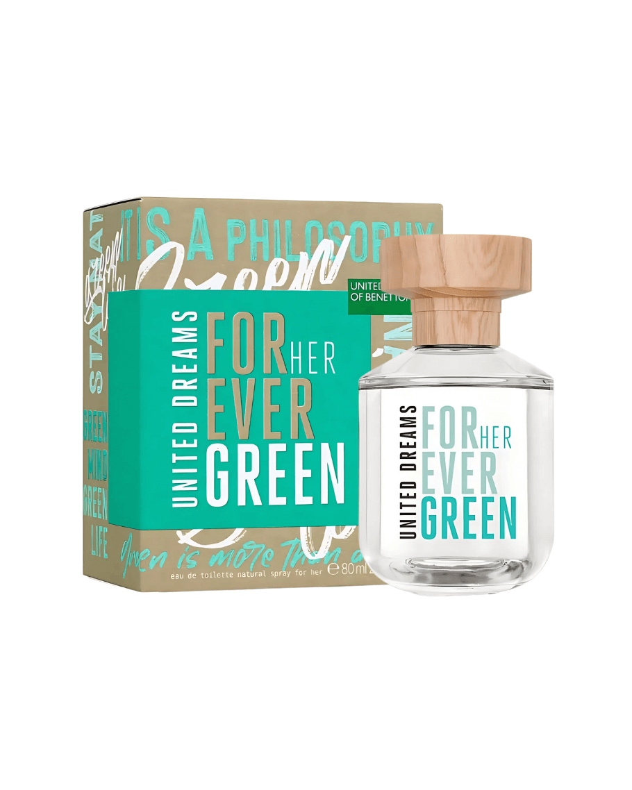 Benetton United Dreams Forever Green For Her 80 ml edt mujer