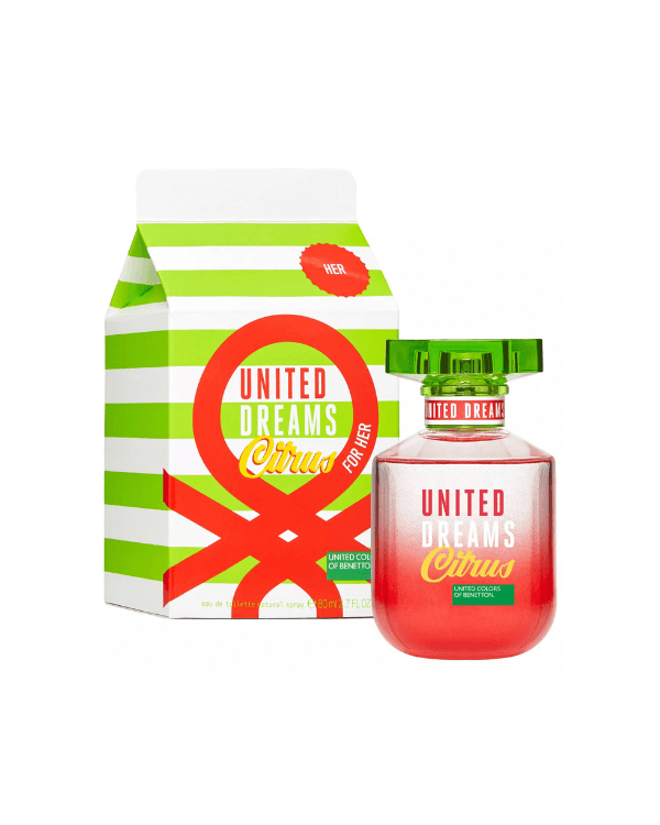 Benetton United Dreams Citrus 80 ml edt - Ufemme