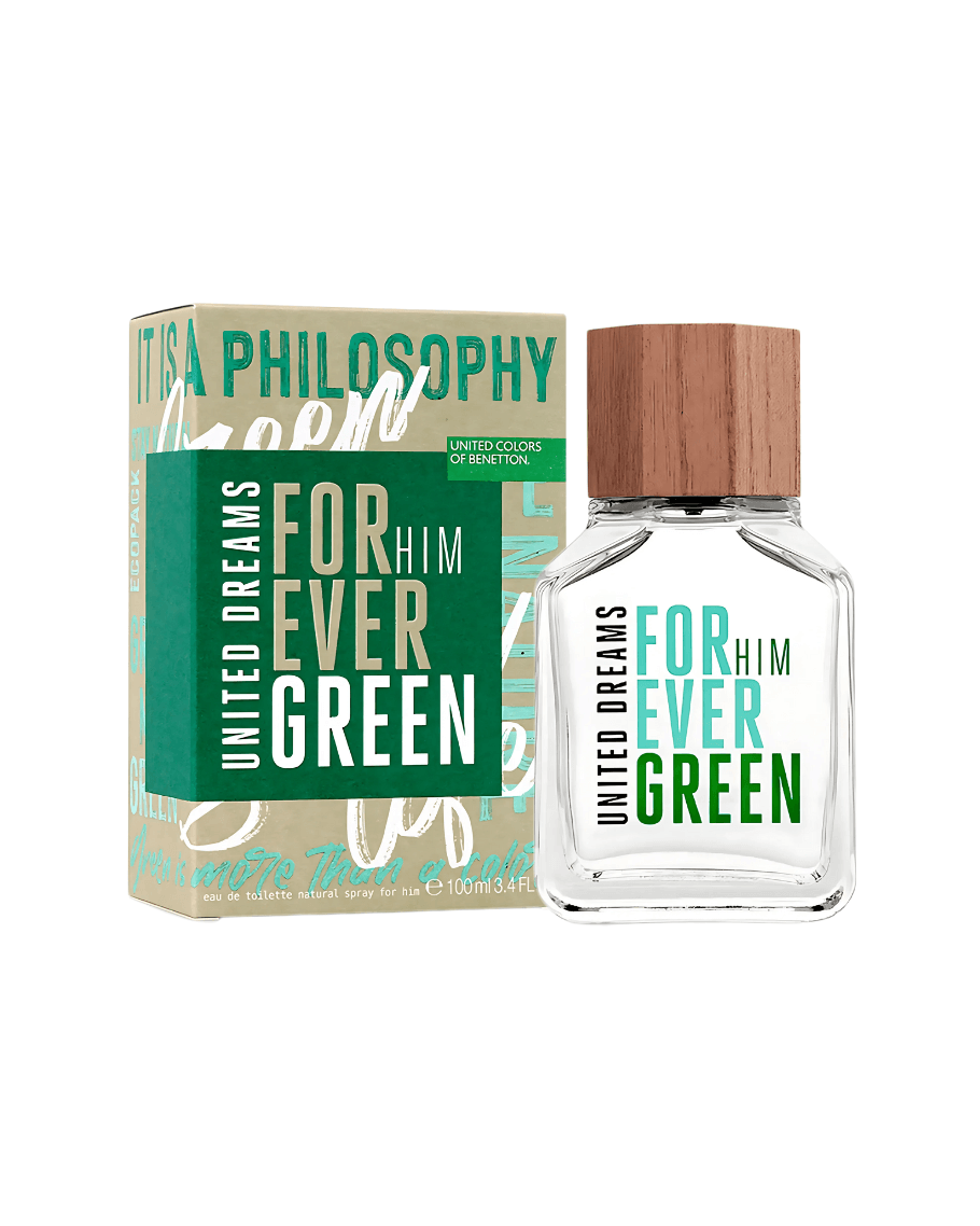 Benetton United Dreams Forever Green For Him 100 ml edt - Ufemme