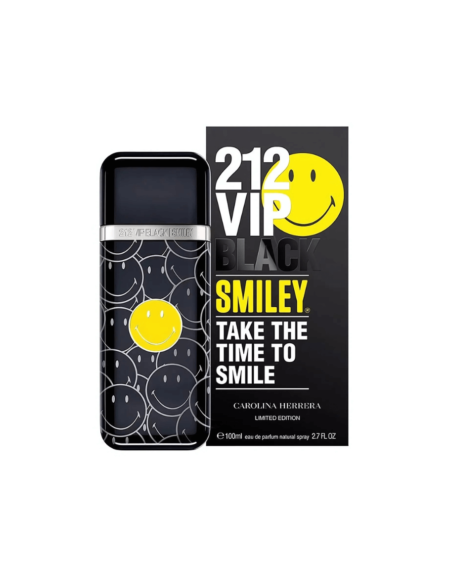 Carolina Herrera 212 Vip Black Smiley 100 ml edp - Ufemme