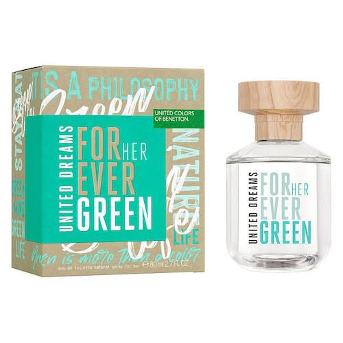 Benetton United Dreams Forever Green For Her 80 ml edt mujer