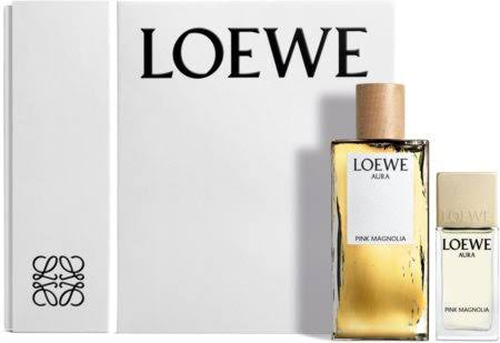 Set Loewe Aura Pink Magnolia (perfume 100 ml + mini 30 ml) mujer