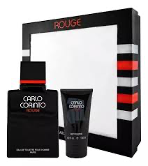 Set Carlo Corinto Rouge (perfume 400 ml + gel de ducha 150 ml) hombre