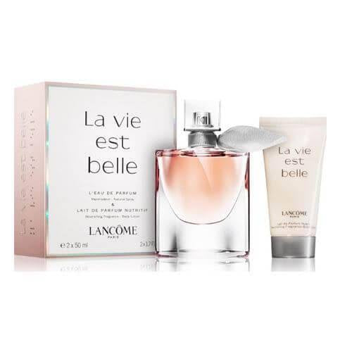 Set Lancome La Vie Est Belle (perfume 50 ml + body lotion 50 ml) mujer