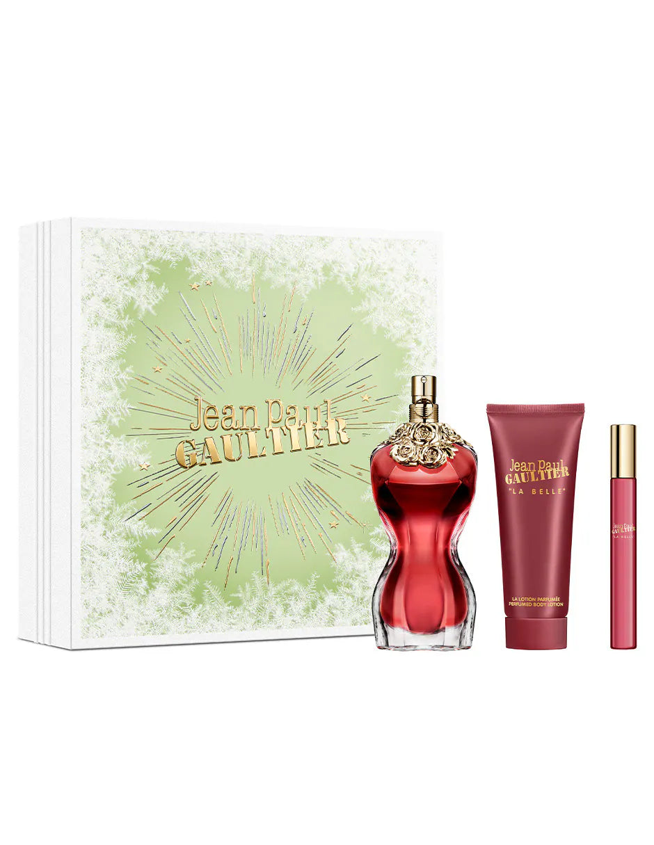 Set Jean Paul Gaultier La Belle (perfume 100 ml + mini 10 ml + body lotion 75 ml) mujer