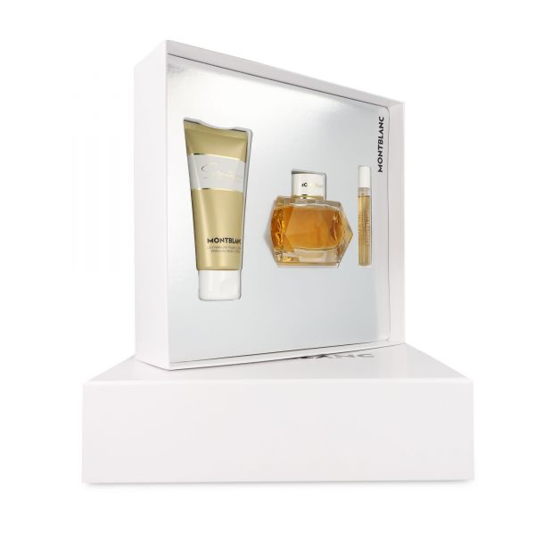 Set Mont Blanc Signature Absolue (90 ml + mini 7.5 ml + body lotion 100 ml) mujer