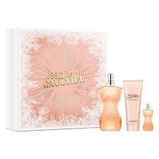 Set Jean Paul Gaultier Classique (perfume 100 ml + crema 75 ml + mini 6 ml) mujer