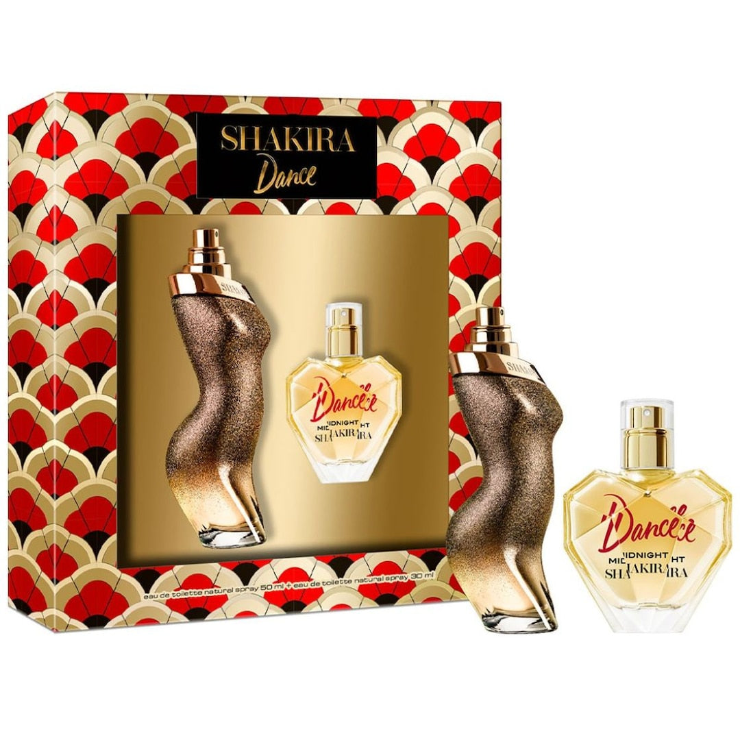 Set Shakira Dance Midnight (perfume 80 ml + mini 30 ml) mujer