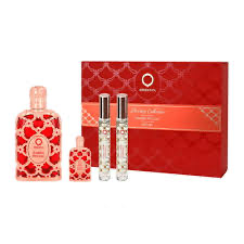 Set Orientica Amber Rouge (perfume 80 ml + mini 7.5 ml + mini 10 ml + mini 10 ml) unisex