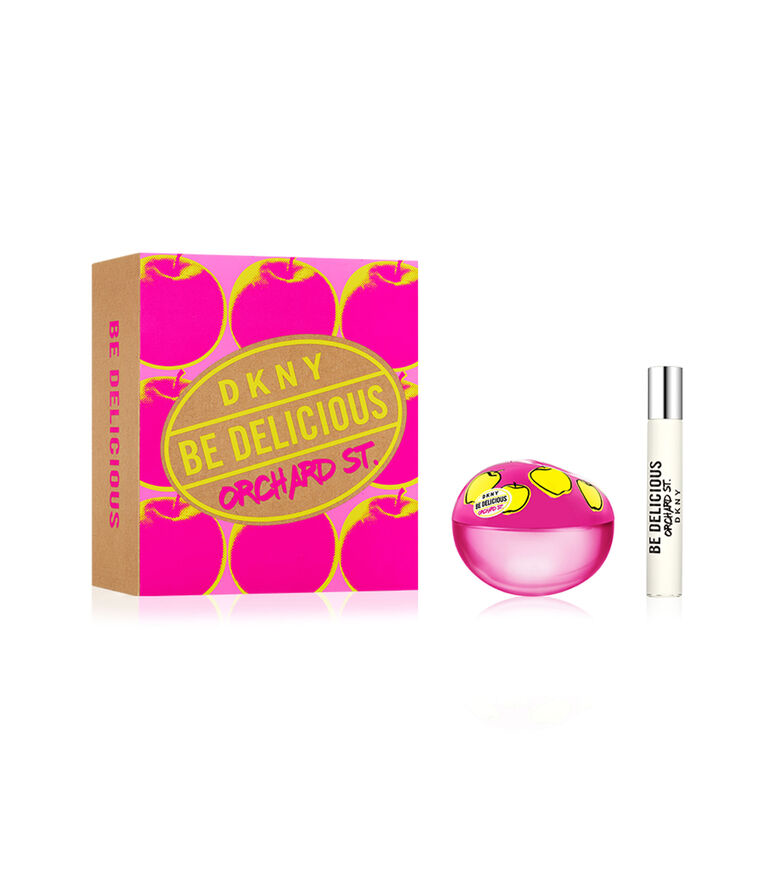 Set Dkny Be Delicious Orchard St (perfume 100 ml + mini 15 ml)mujer