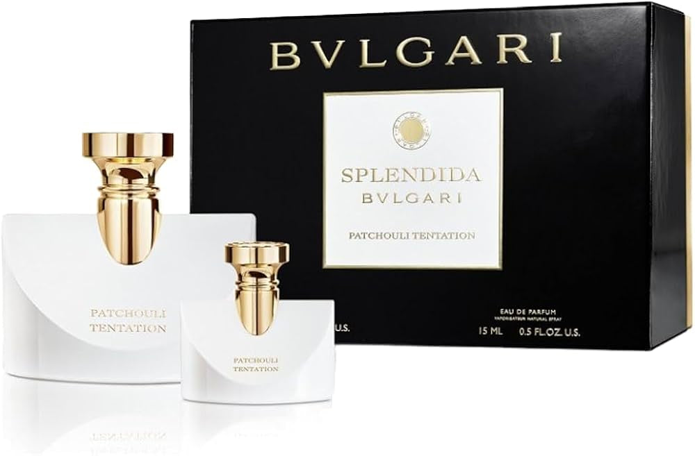 Set Bvlgari Splendida Patchouli Tentation (perfume 100 ml + mini 10 ml) mujer