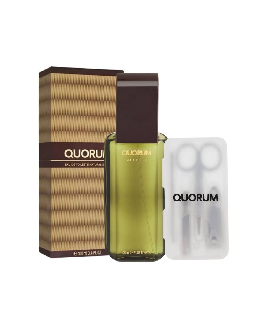 Puig Quorum (EDT 100 ml + Kit Manicure) - Ufemme