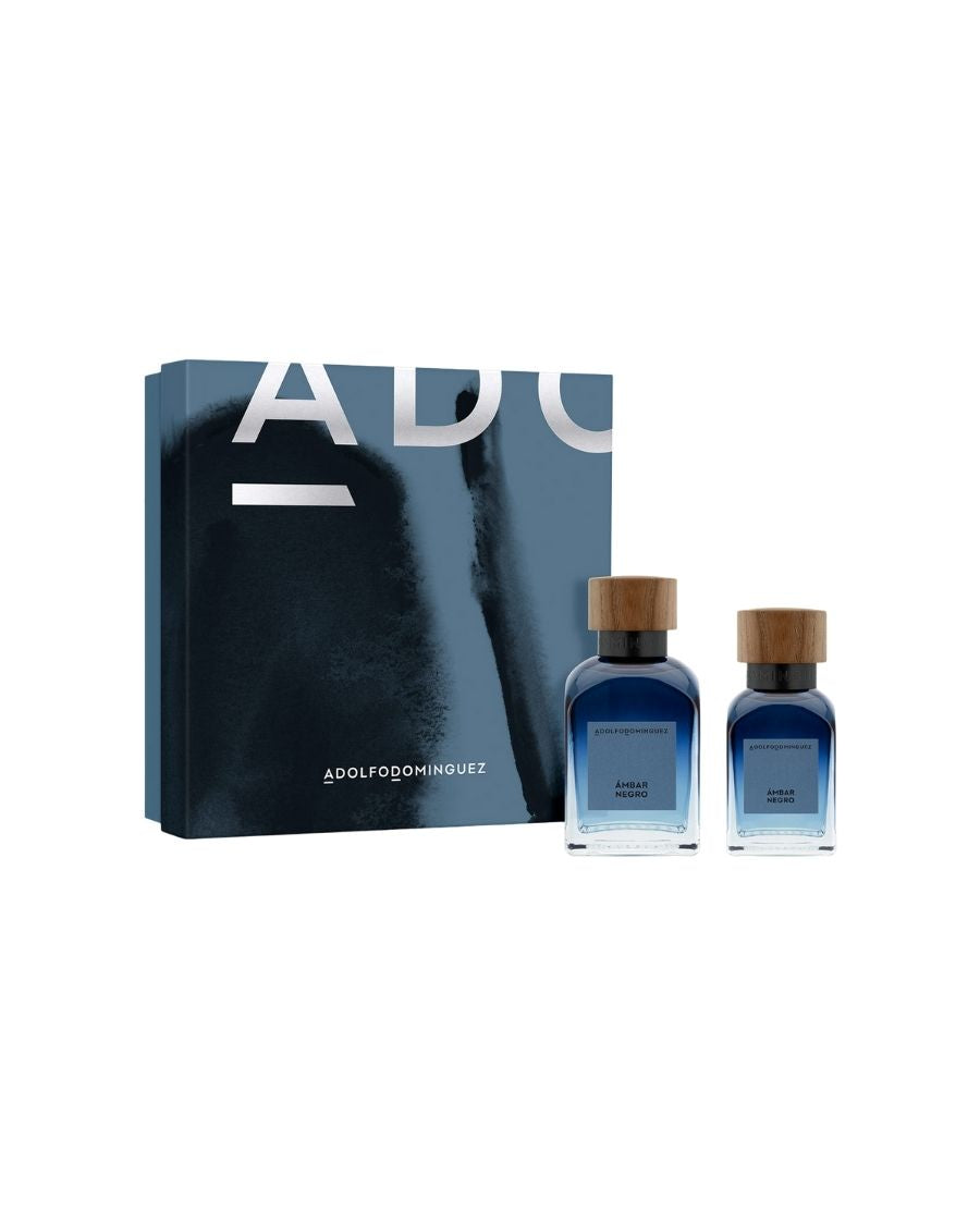 Set Adolfo Domínguez Ámbar Negro (EDP 120 ml + EDP 60 ml) - Ufemme