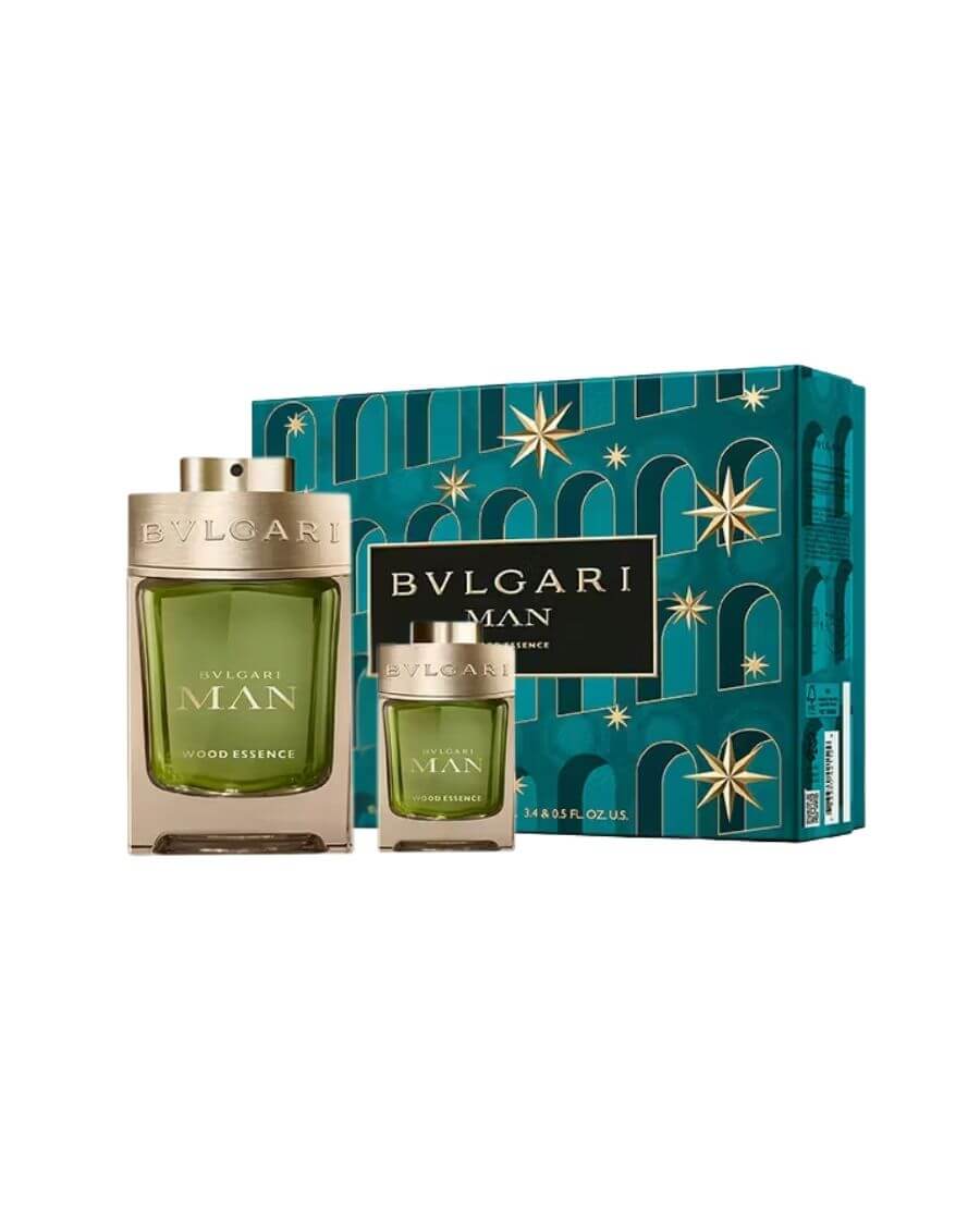 Set Bvlgari Man Wood Essence (EDP 100 ml + Mini EDP 15 ml) - Ufemme