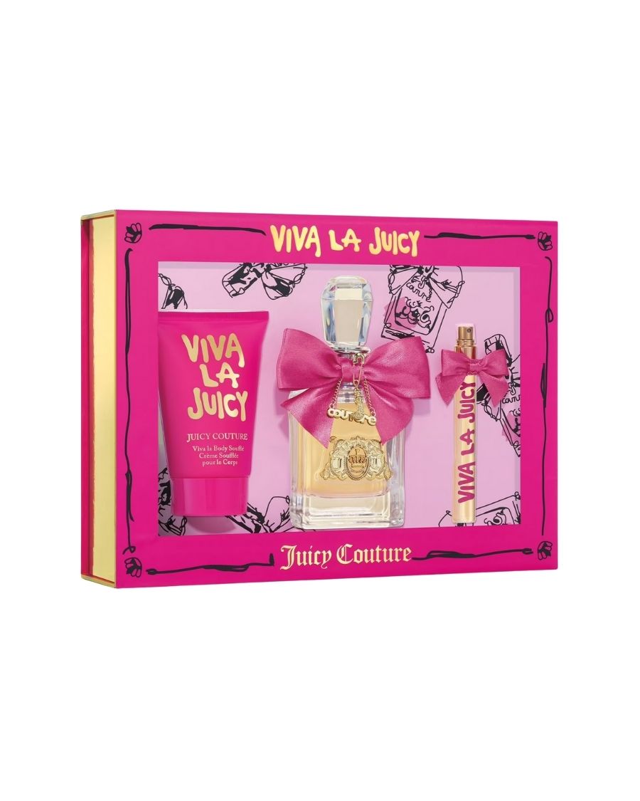 Set Viva La Juicy (EDP 100 ml + Body souffle 125 ml + Mini EDP 10 ml) - Ufemme