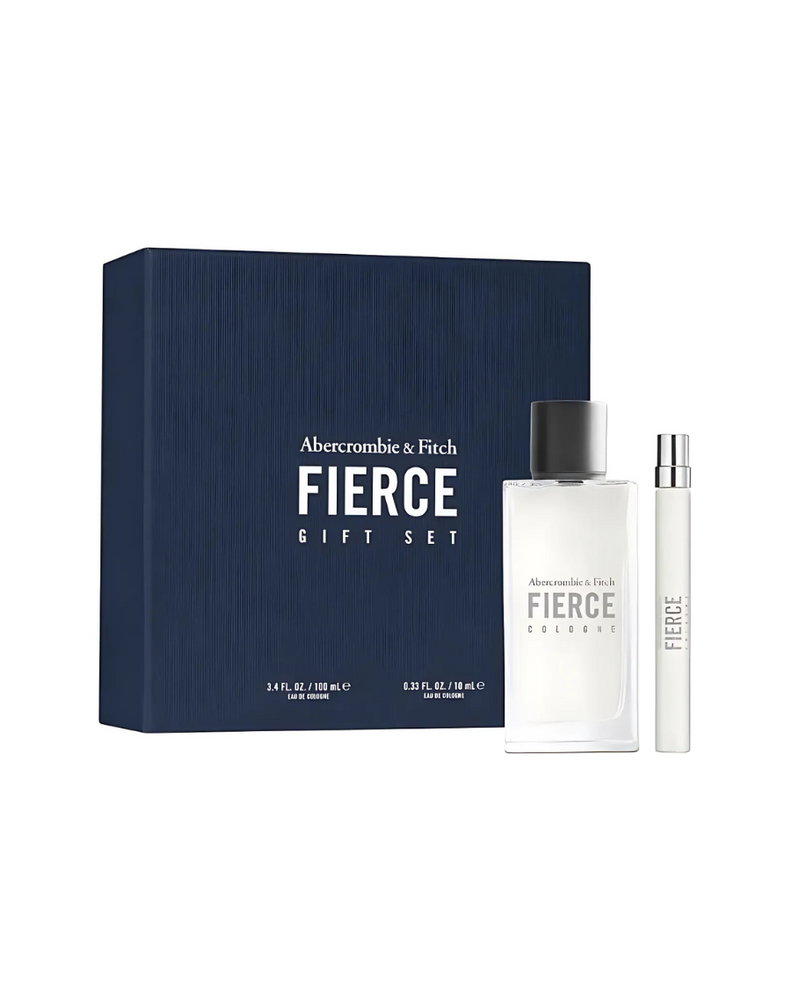 Set Abercrombie & Fitch Fierce (EDC 100 ML + Mini EDC 10 ML) Hombre