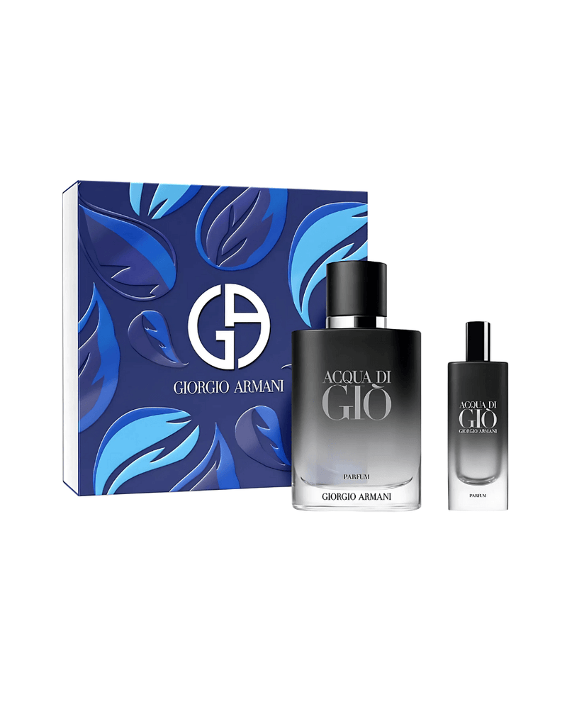 Set Giorgio Armani Acqua di Giò Parfum (Parfum 100 ml + Mini 15 ml) - Hombre