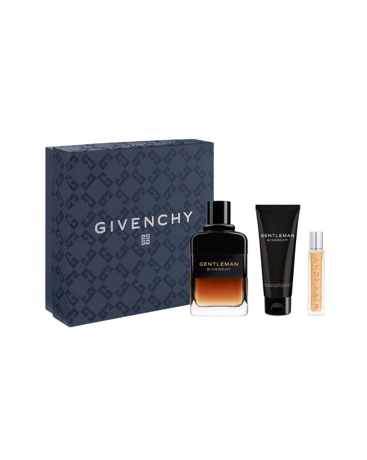 Set Givenchy Gentleman Reserve Privée (EDP 100 ml + Gel de ducha 75 ml + Mini 12,5 ml) - Ufemme