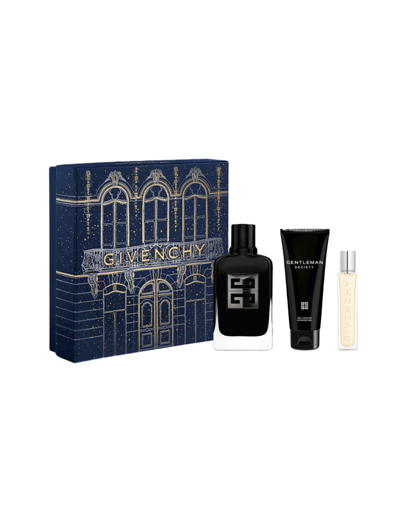 Set Givenchy Gentleman Society Extreme (edp 100 ml + gel de ducha 75 ml + mini 12 ml) Hombre