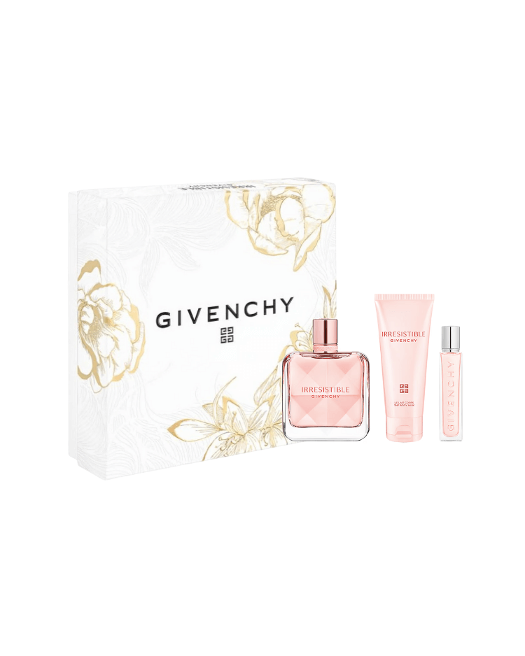 Set Givenchy Irresistible (EDP 80 ml + Crema corporal 75 ml + Mini 12,5 ml) - Ufemme