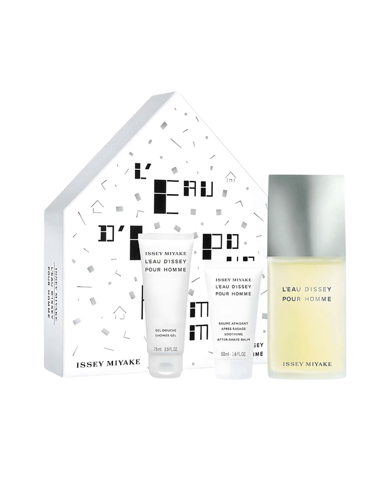 Set Issey Miyake L’eau D’issey Pour Homme (Perfume EDT 125ml + Gel de ducha 75ml + After Shave 50ml) Hombre