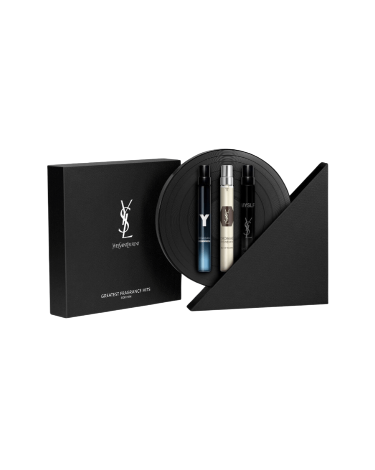 Set Yves Saint Laurent Men's Mini ( Myslf EDP 10 ml +  Y EDP 10 ml + L'homme EDT 10 ml)  - Ufemme