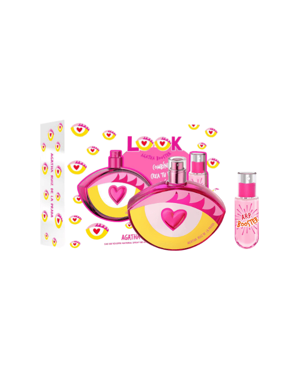 Set Agatha Ruiz De La Prada Look (perfume 80 ml + booster natural 25 ml) mujer