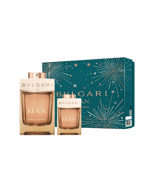 Set Bvlgari Terrae Essence (perfume 100 ml + mini 10 ml) - Ufemme