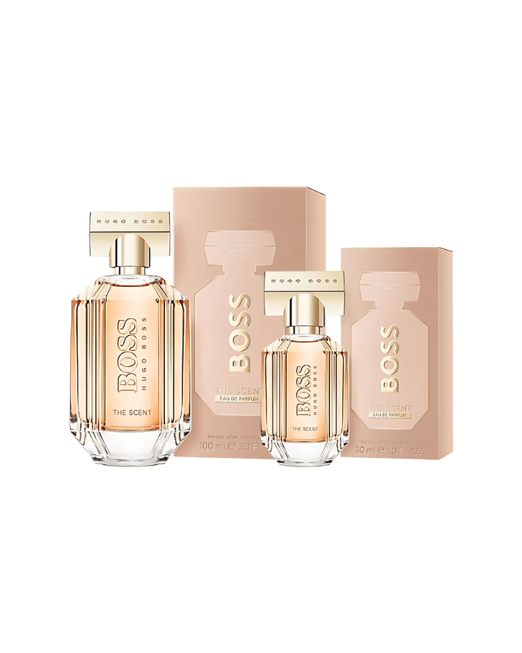 Set Hugo Boss The Scent (perfume 100 ml edp + perfume 30 ml edp) - Ufemme