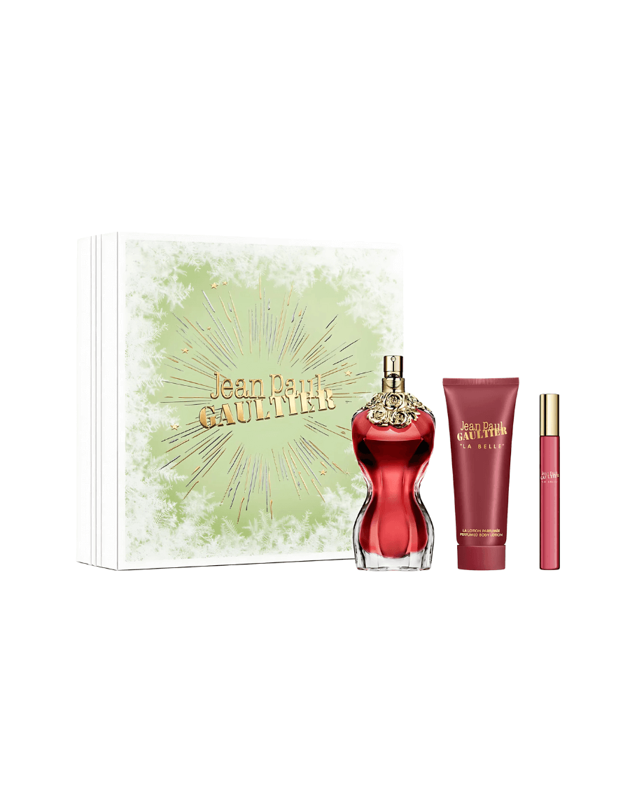 Set Jean Paul Gaultier La Belle (perfume 100 ml + mini 10 ml + body lotion 75 ml) - Ufemme