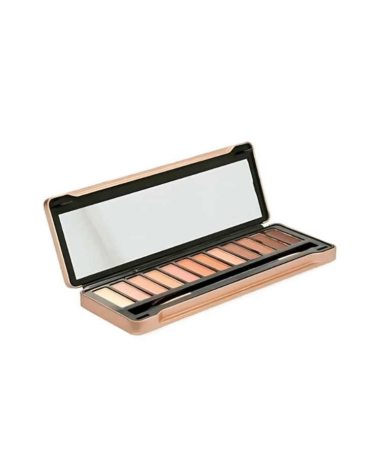 Set Paris Hilton  Essential Nudes (12 sombras para párpados + pincel doble) - Ufemme