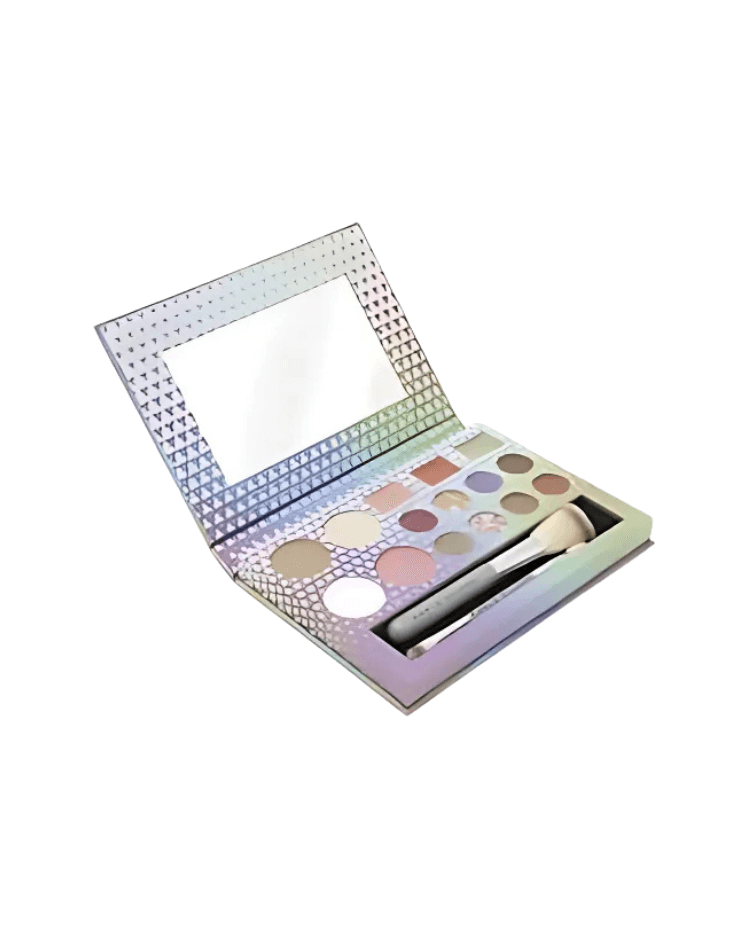 Set Paris Hilton  Paleta Flawless (8 sombras + 3 polvo compc + 1 rubor + 3 correctores + brocha) - Ufemme