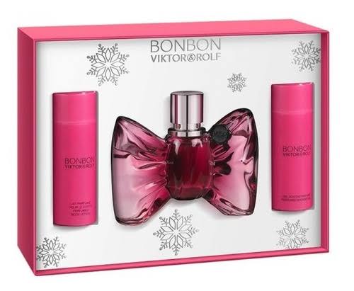 Set Viktor & Rolf Bonbon (perfume 90 ml + body lotion 50 ml + gel ducha 50 ml) mujer