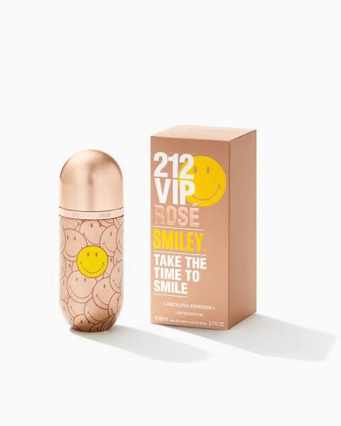 Carolina Herrera 212 Vip Rose Smiley 80 ml edp mujer