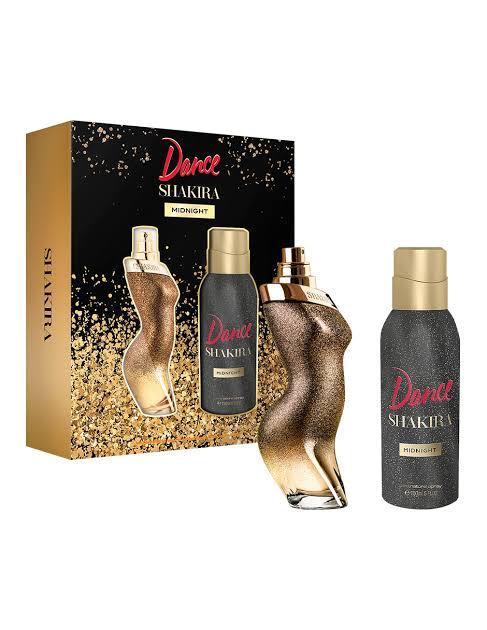 Set Shakira Dance  Midnight (perfume 80 ml + desodorante spray 150 ml) mujer