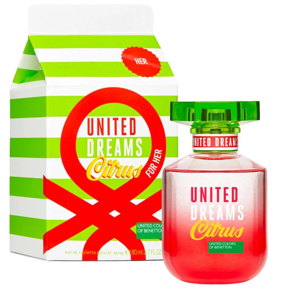 Niña Benetton United Dreams Citrus 80 ml edt mujer