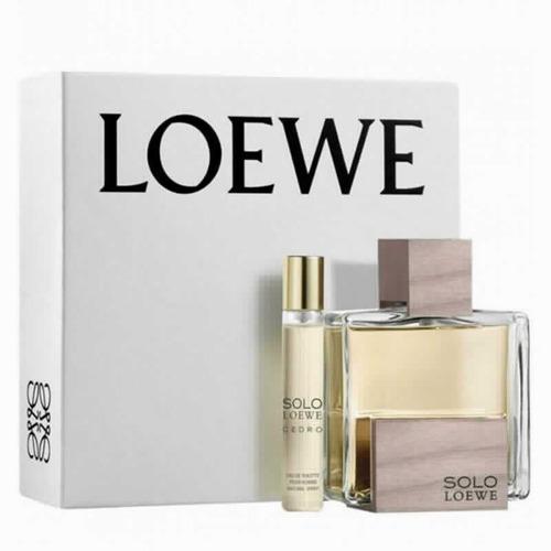 Set Loewe Solo Cedro (perfume 100 ml + mini 15 ml) hombre