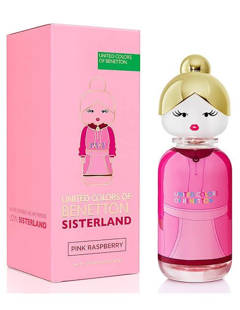 Benetton United Colors Sisterland Pink Rasberry 80 ml edt mujer