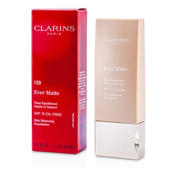 Clarins Maquillaje Liquido Libre de Aceite Ever Matte SPF 15 Wheat 109